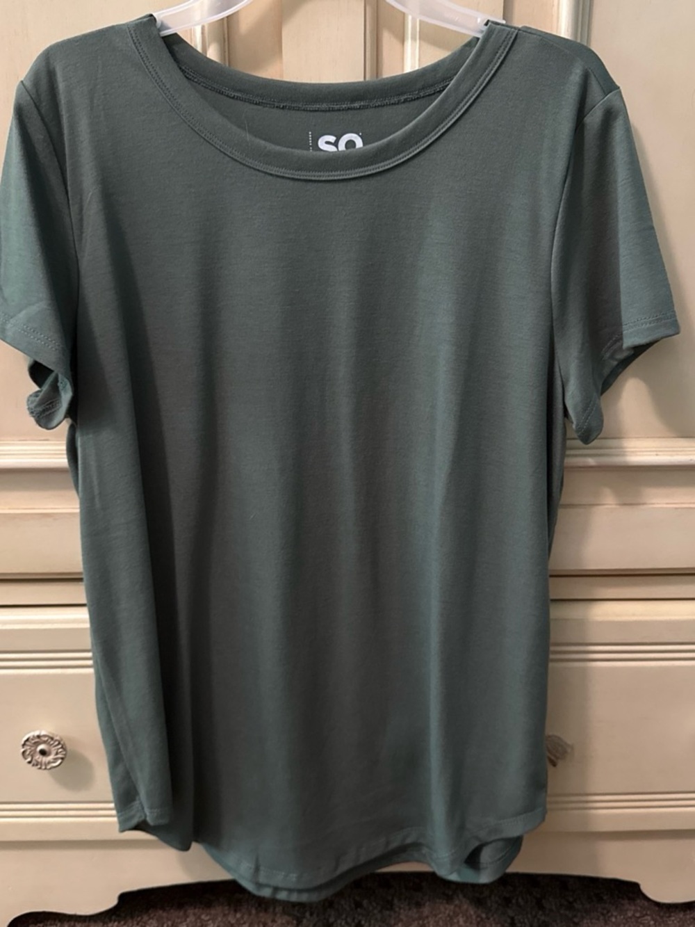 SO Dark Olive Crewneck Tee